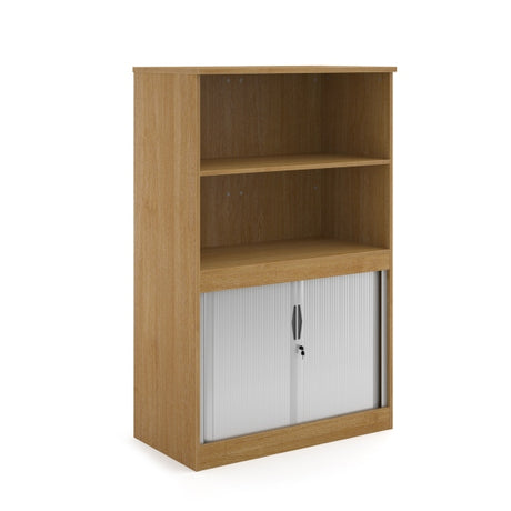 Systems Combi Unit with Tambour and Open Top 1 Shelf