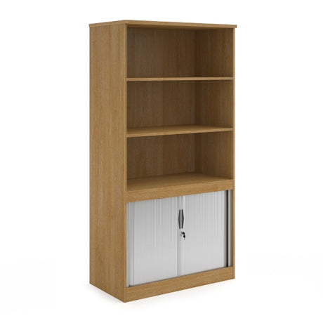 Systems Combi Unit with Tambour and Open Top 2 Shelves