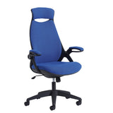 Tuscan High Back Fabric Managers Chair