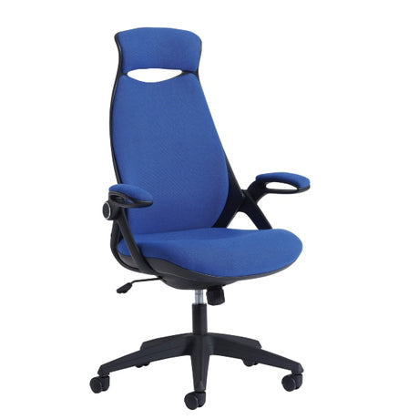 Tuscan High Back Fabric Managers Chair