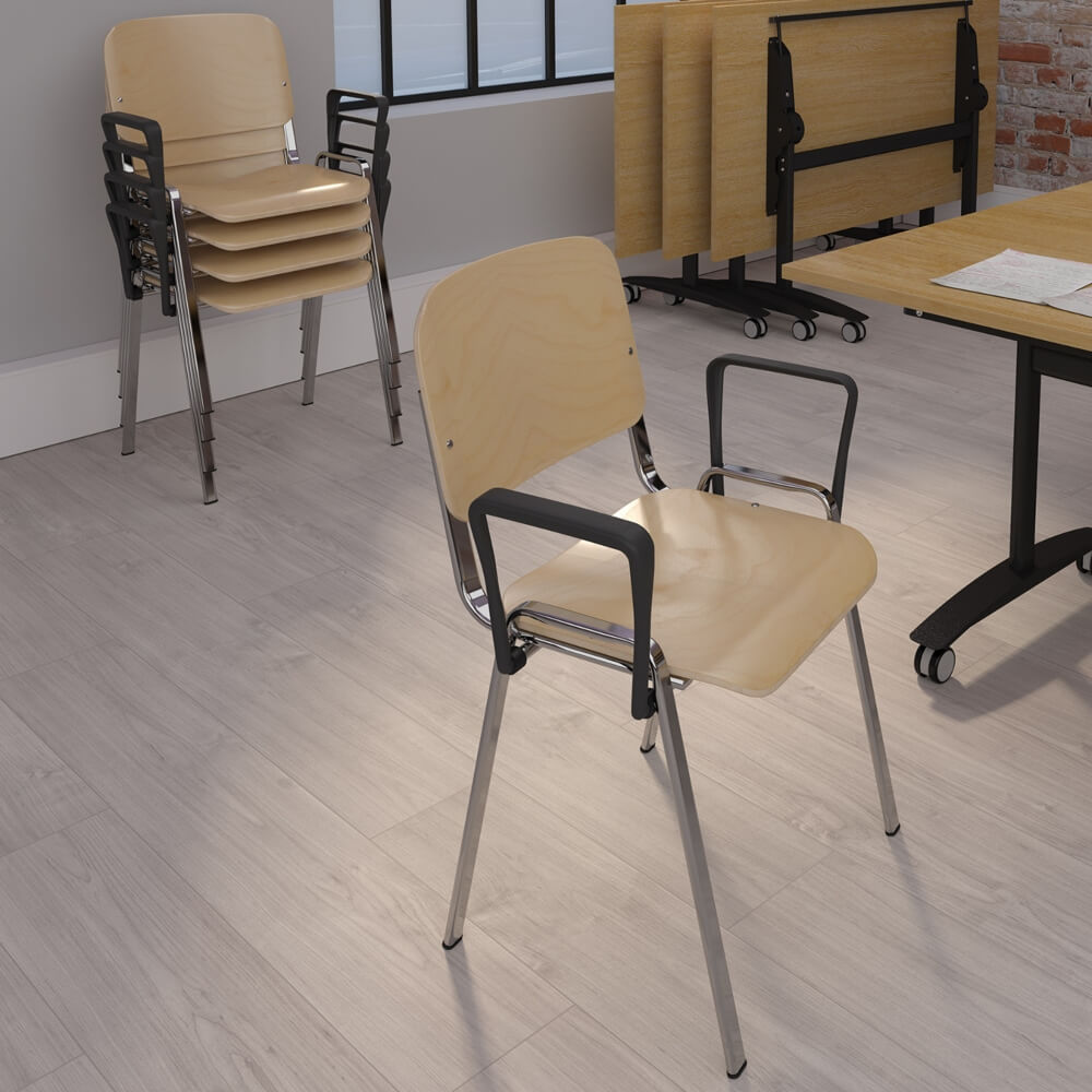 Taurus Wooden Meeting Room Chair