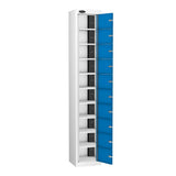 Ten Compartment Tablet Charging Locker with Ten Door Access