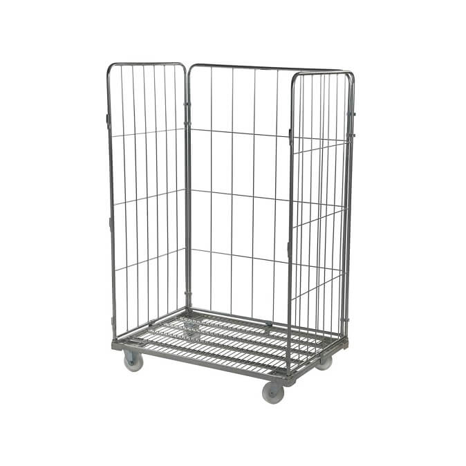 Three Sided Jumbo Demountable Roll Cage