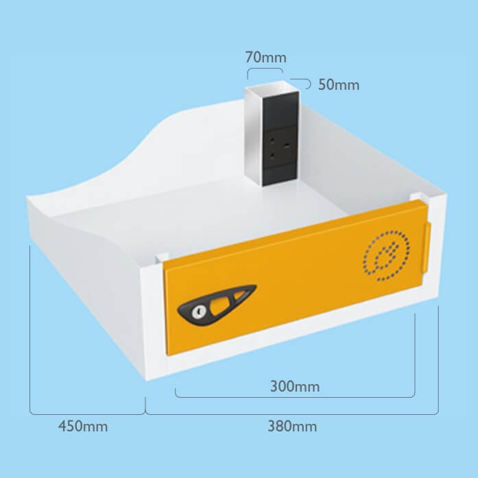 4 Compartment Tool Charging Locker