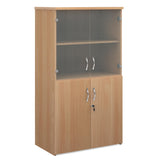 Universal Combi Unit with Glass Upper Doors