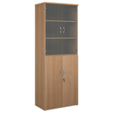 Universal Combi Unit with Glass Upper Doors