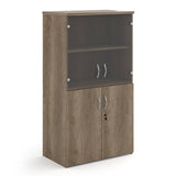 Universal Combi Unit with Glass Upper Doors