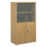 Universal Combi Unit with Glass Upper Doors