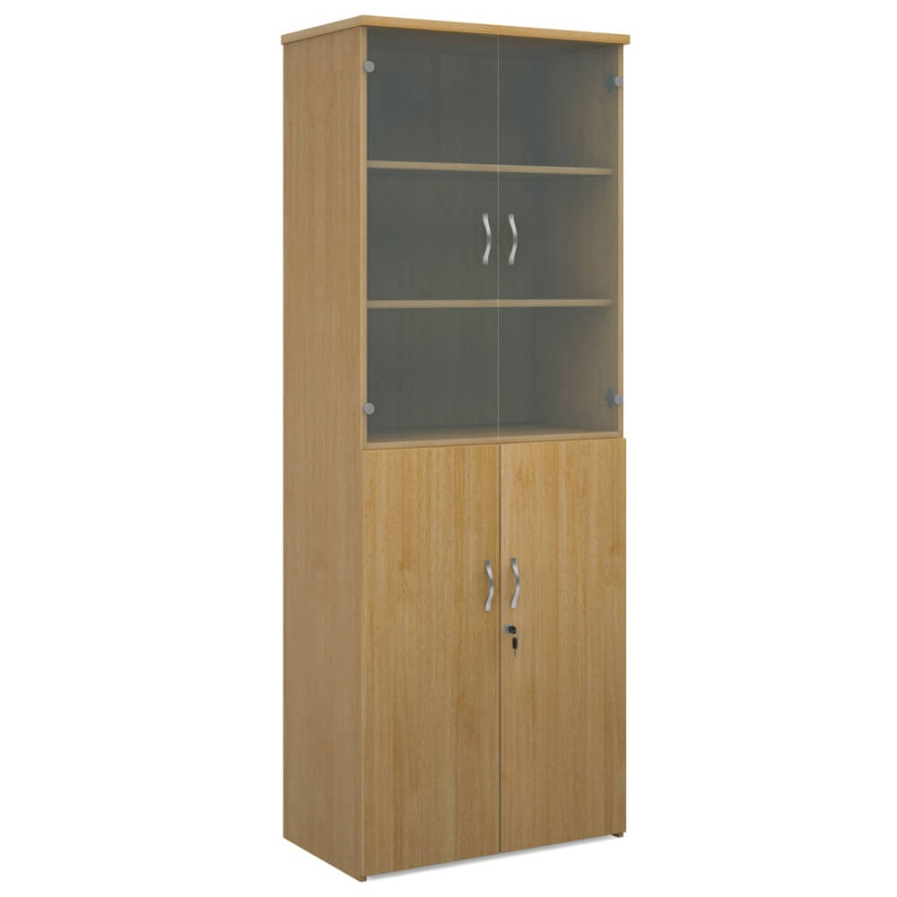 Universal Combi Unit with Glass Upper Doors