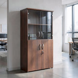 Universal Combi Unit with Glass Upper Doors