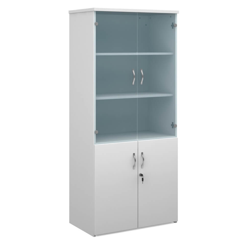 Universal Combi Unit with Glass Upper Doors