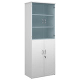 Universal Combi Unit with Glass Upper Doors
