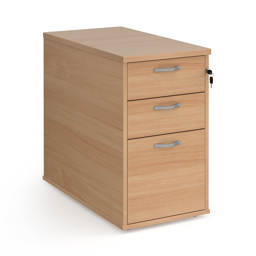 Universal Wooden Desk High Pedestal