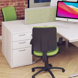 Universal Wooden Desk High Pedestal