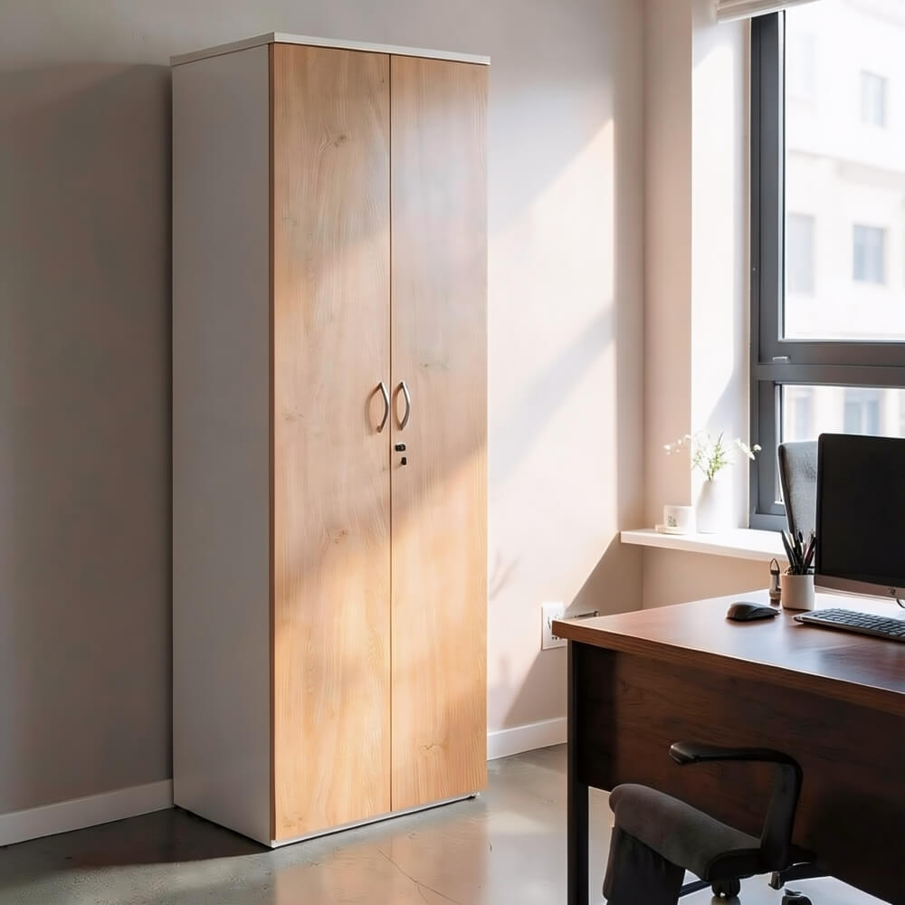 Universal Wooden Duo-Tone Cupboard