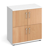 Universal Wooden Duo-Tone Lockers