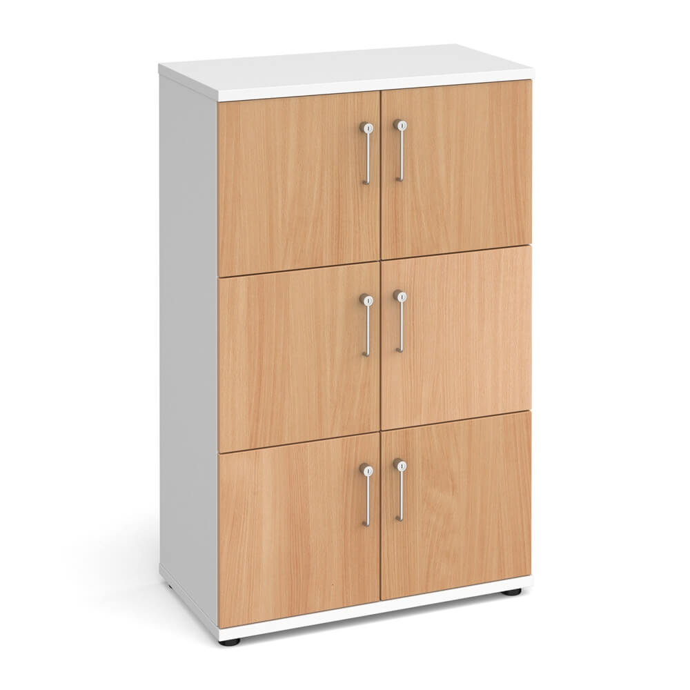 Universal Wooden Duo-Tone Lockers