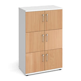 Universal Wooden Duo-Tone Lockers