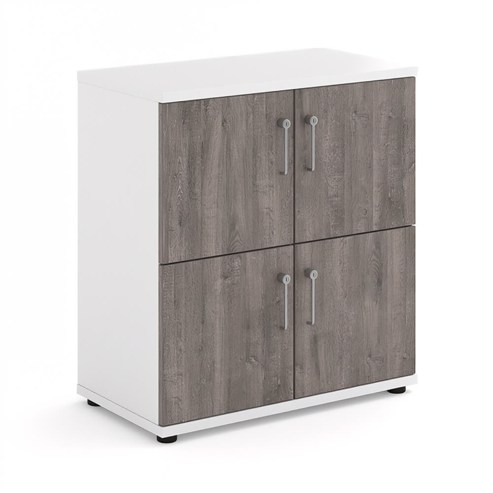 Universal Wooden Duo-Tone Lockers