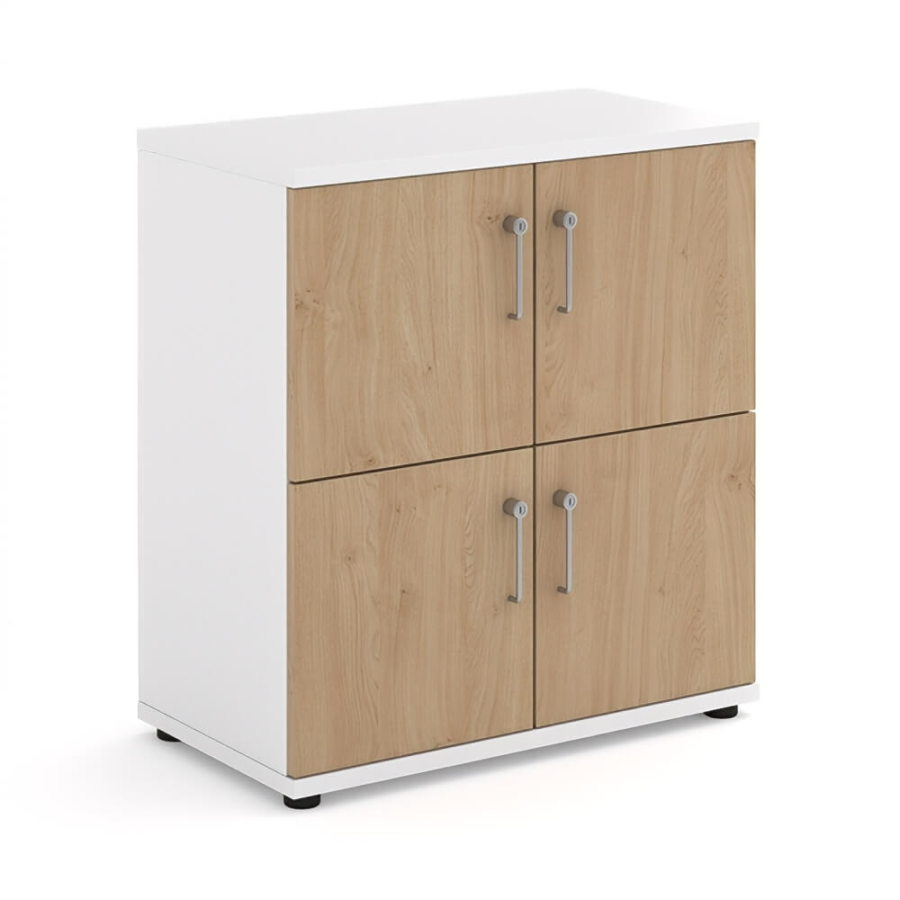 Universal Wooden Duo-Tone Lockers