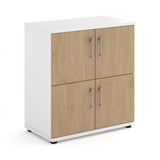 Universal Wooden Duo-Tone Lockers