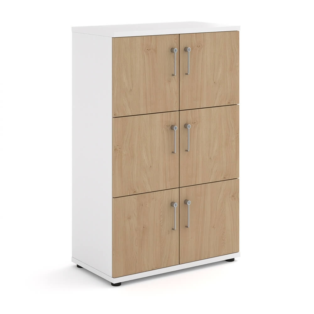 Universal Wooden Duo-Tone Lockers