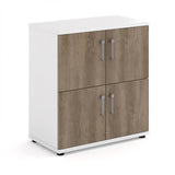 Universal Wooden Duo-Tone Lockers
