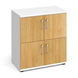 Universal Wooden Duo-Tone Lockers