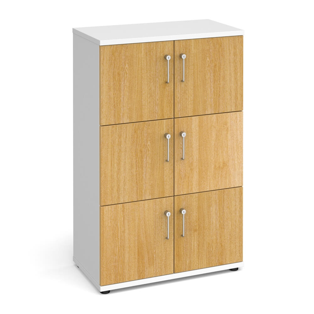 Universal Wooden Duo-Tone Lockers