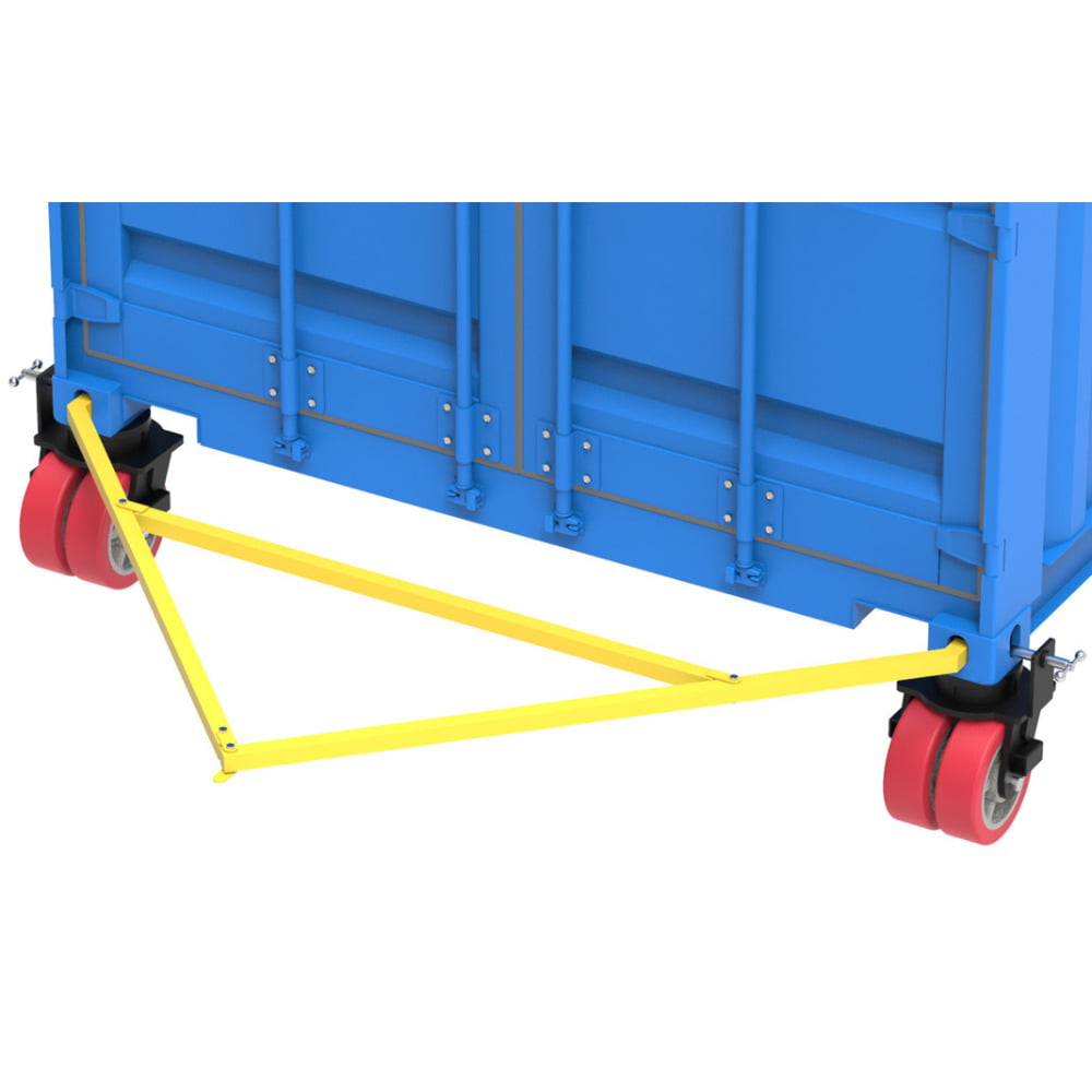 ISO Container Castor 35 Ton Capacity Towing Frame
