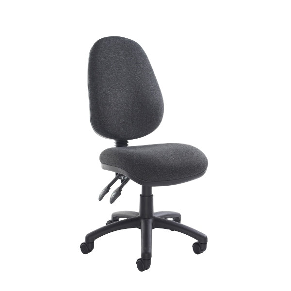 Vantage 100 Fabric Operators Chair with No Arms