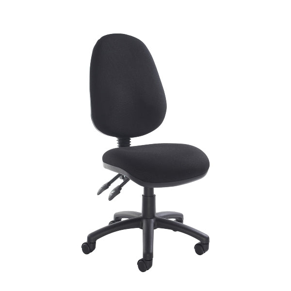 Vantage 100 Fabric Operators Chair with No Arms