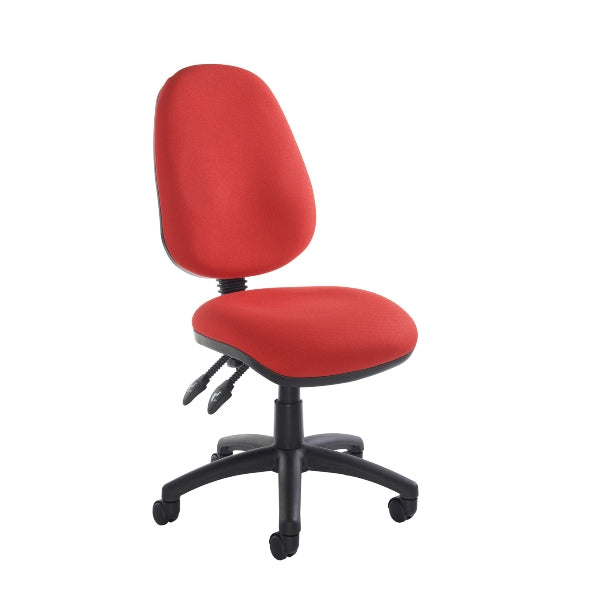 Vantage 100 Fabric Operators Chair with No Arms