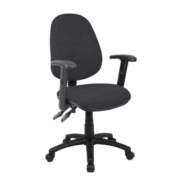 Vantage 100 Fabric Operators Chair with Adjustable Arms