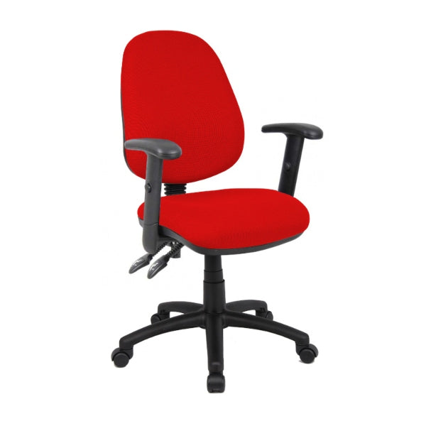 Vantage 100 Fabric Operators Chair with Adjustable Arms