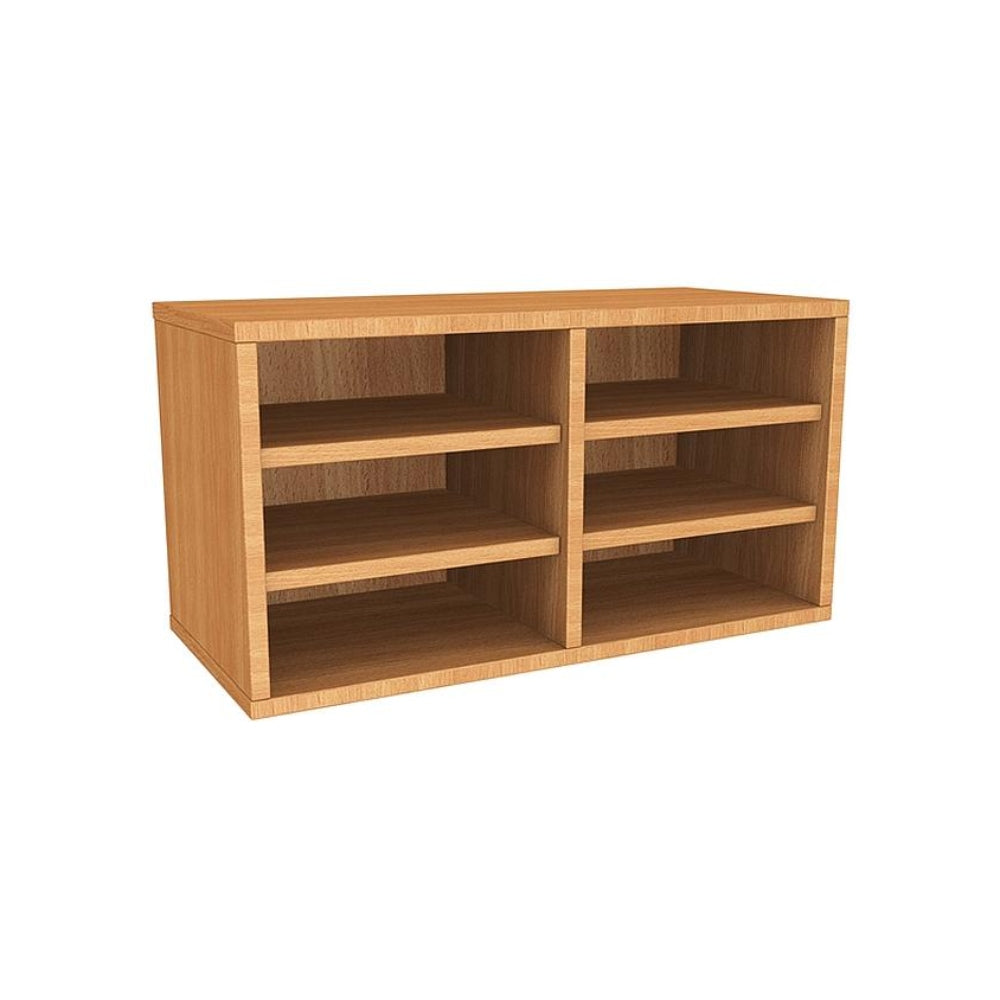 Wall Mounted Wooden Pigeonhole Unit 6 Compartments