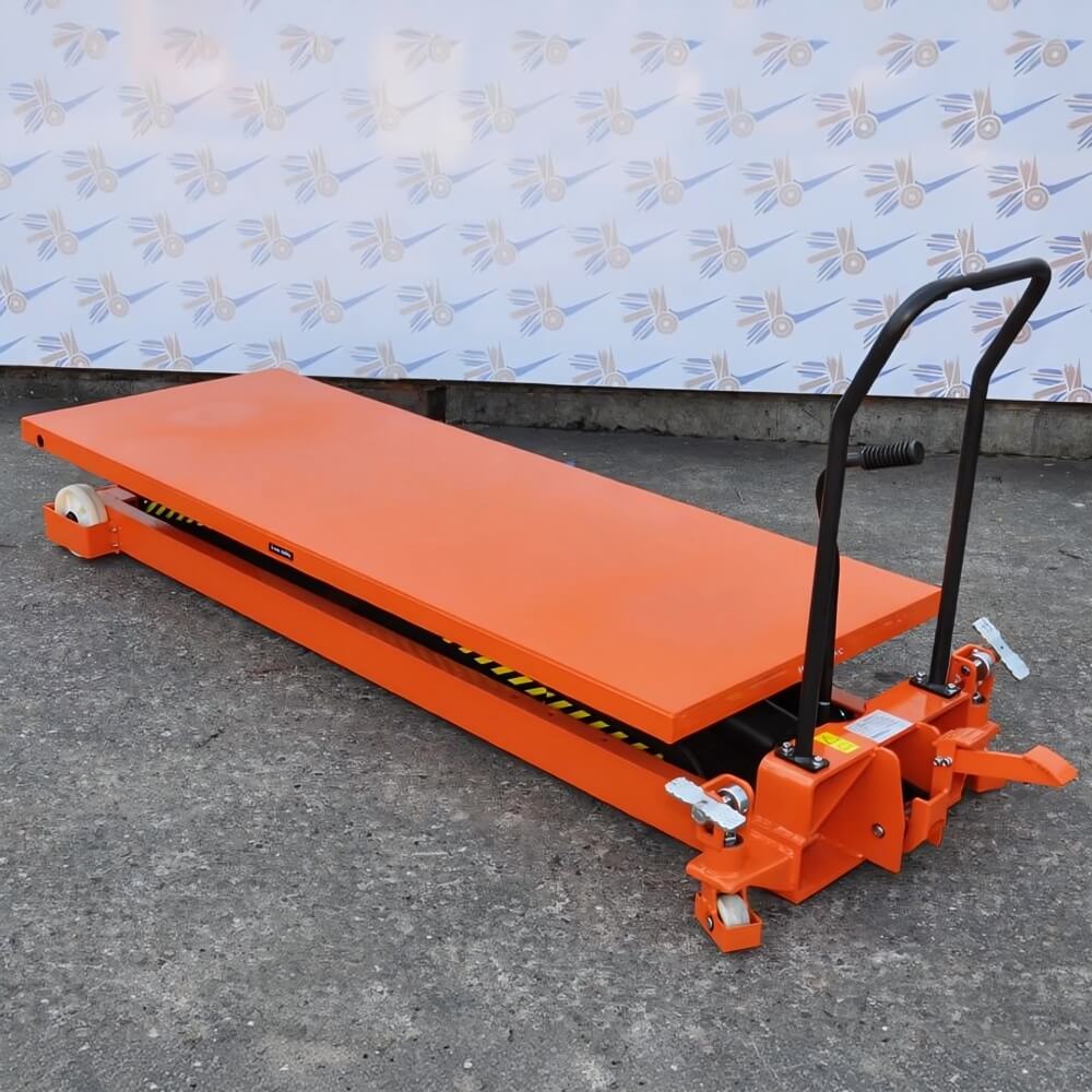 Warrior Eco Mobile Scissor Lift Table 1000kg