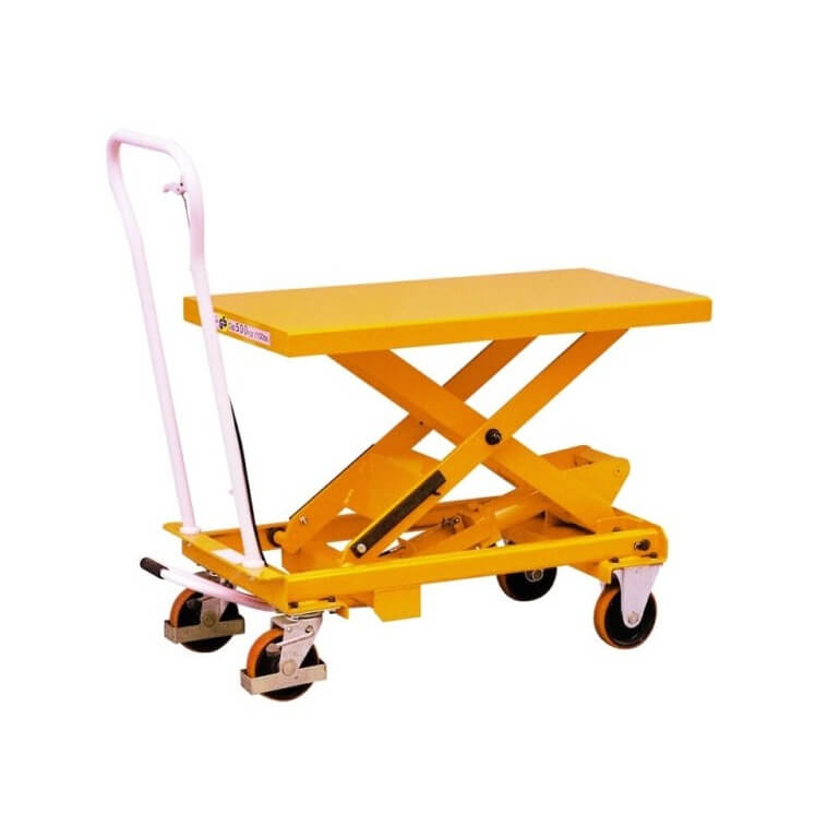 Warrior Premium Mobile Scissor Lift Table 1000kg
