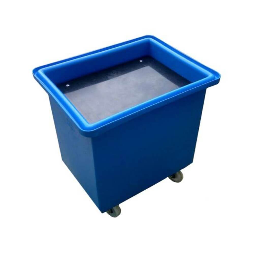 Plastic Self-Levelling Laundry Trolley CLM125