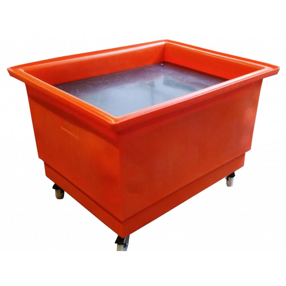 Plastic Self-Levelling Laundry Trolley CLM127