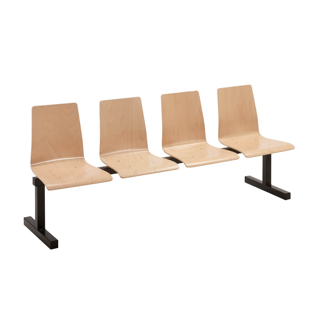 BM91 - 4 Seater Elwood Beam Seating