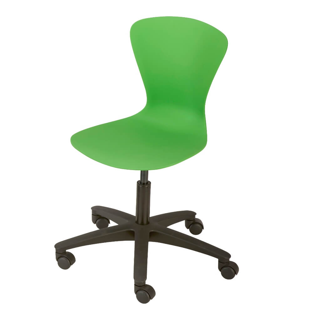 Crea ICT Chair with Black Base and Castors - Pack of 4