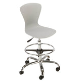 Crea ICT Draughtmans Chair with Chrome Base and Castors - Pack of 4