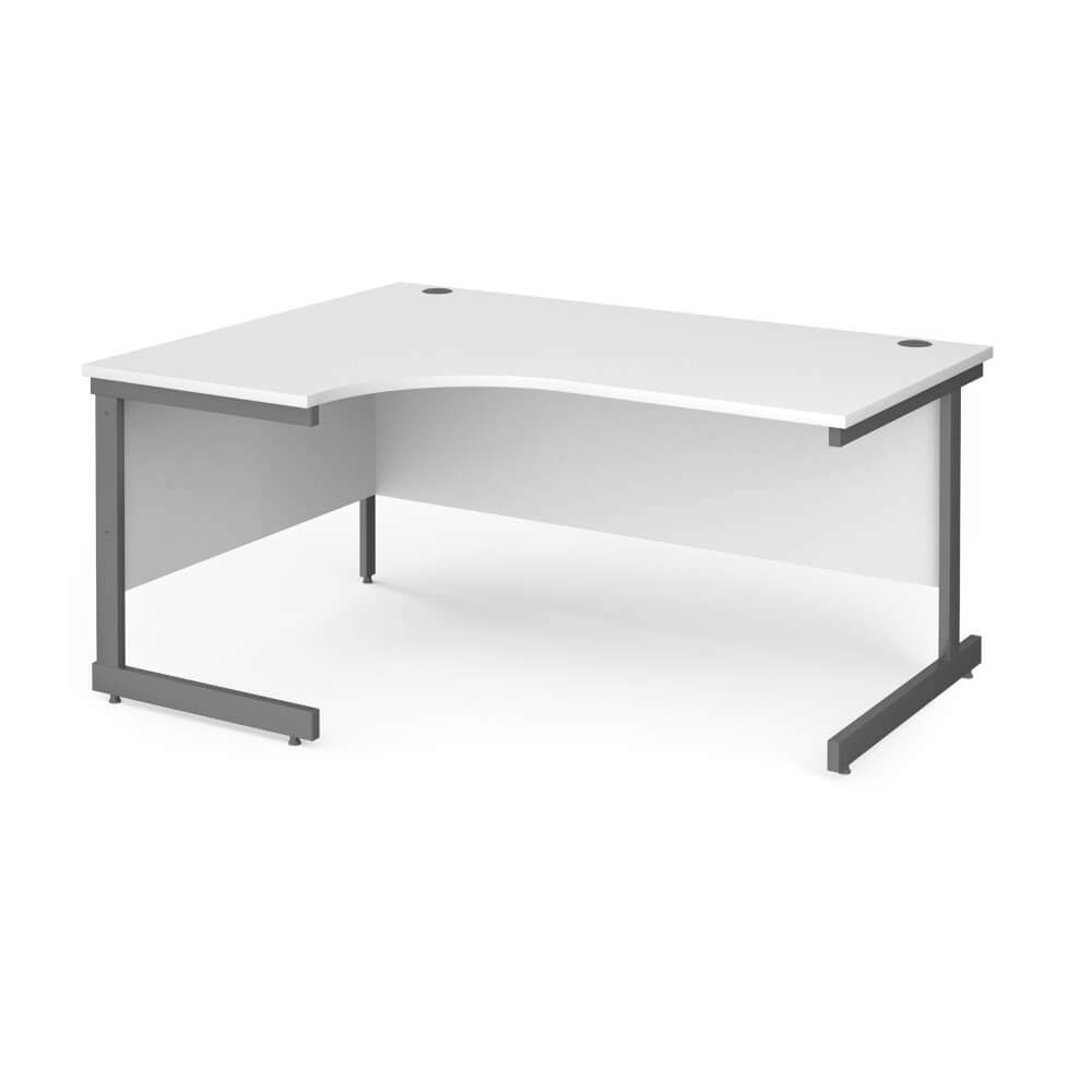 Contract 25 Cantilever Leg LH Ergonomic Desk