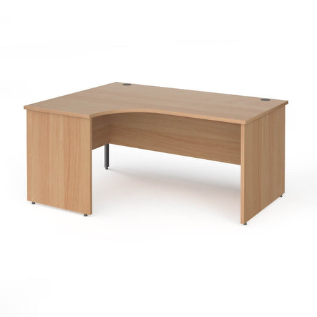 Contract 25 Panel Leg LH Ergonomic Desk