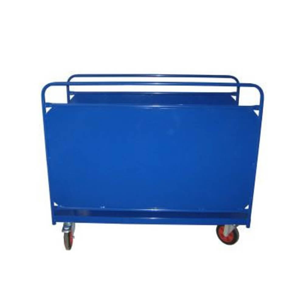 Adjustable Double Sided Trolley With Steel Sides