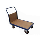 Heavy Duty Flatbed Trolley With Plywood End