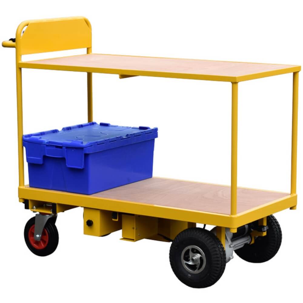 Powered 2 Tiered Trolley