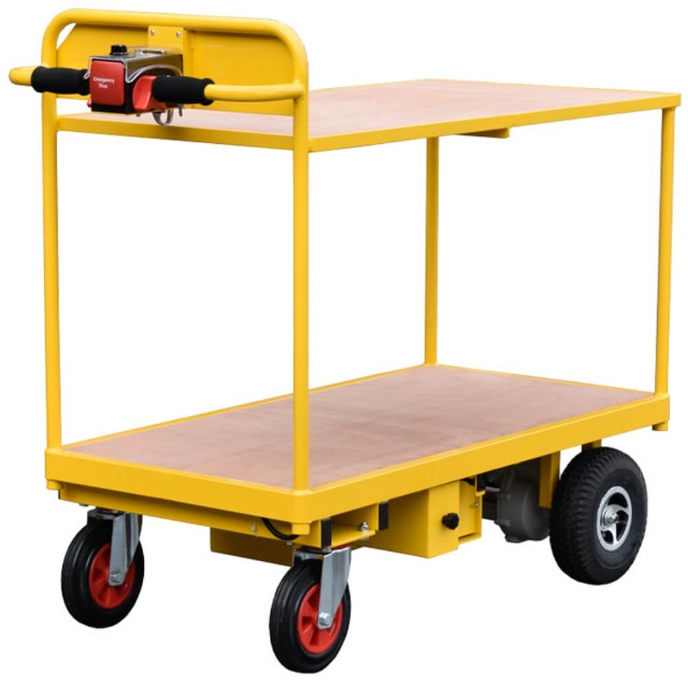 Powered 2 Tiered Trolley