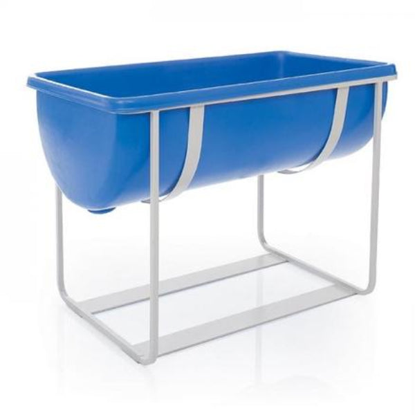 198 Litre Plastic Trough with Static Frame – Merlinindustrial